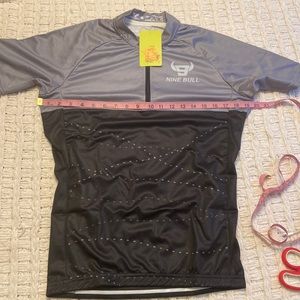 NWT nine bull cycling shirt